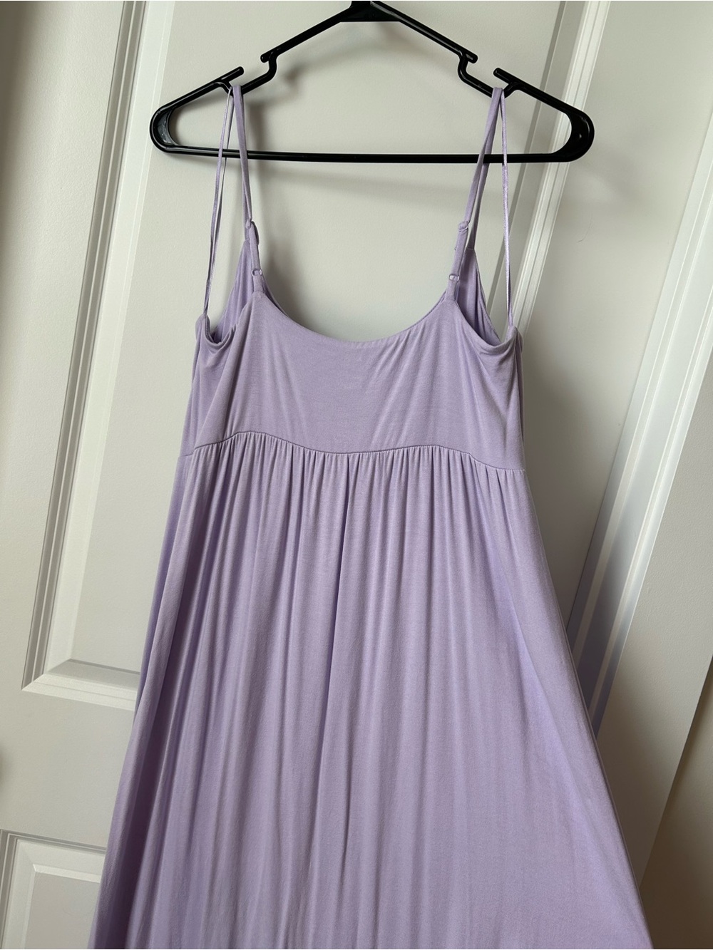 Old Navy Lavender Spaghetti Strap Midi Dress - Picture 4 of 4